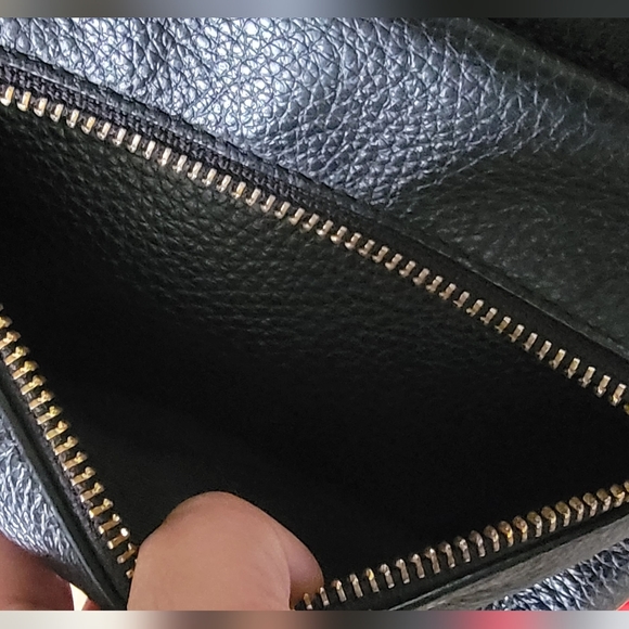 Coach Black Charlie black Leather Medium Backpack.. - Picture 9 of 10